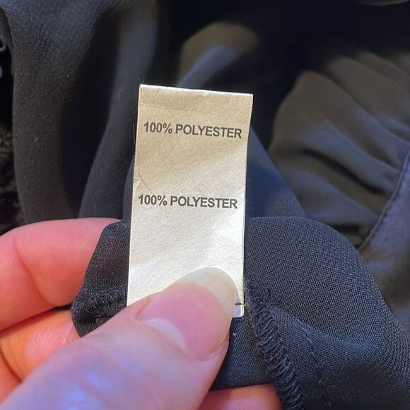 Ramy Brook Yoshi Mini Dress Cut Out Pleated Black S - Picture 7 of 9